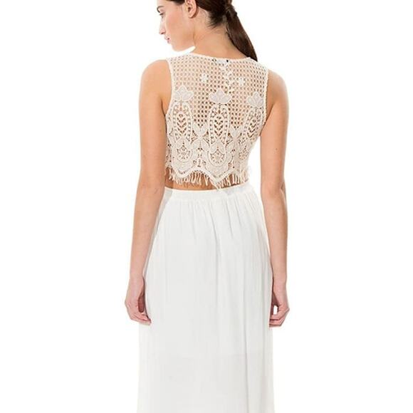 Anthropologie Dolce Vita Noella Lace Back Dress - Picture 1 of 8